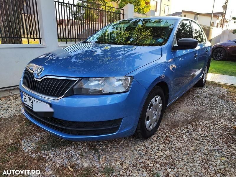 Culoarealbastru Utilizat 2013 Skoda Rapid Active Berlinǎ | 5.500 EUR (Preț OK) - Imagine 1/4