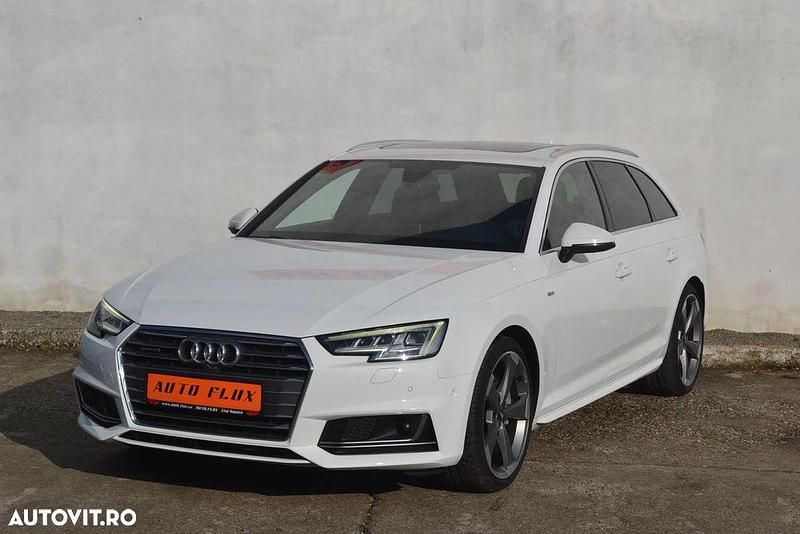 Second-hand Audi A4 S-Line 190 CP (139 kW) 2018 Culoarealb Break