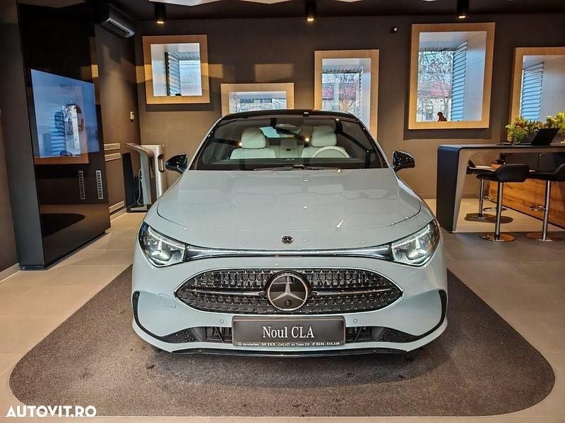 Second-hand Mercedes CLA200 163 CP (119 kW) 2025 Culoareverde Coupe