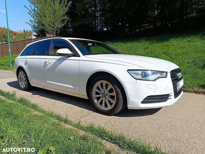 Culoarealb Utilizat 2014 Audi A6 Exclusive Break | 12.800 EUR (Preț OK) - Imagine 1/4