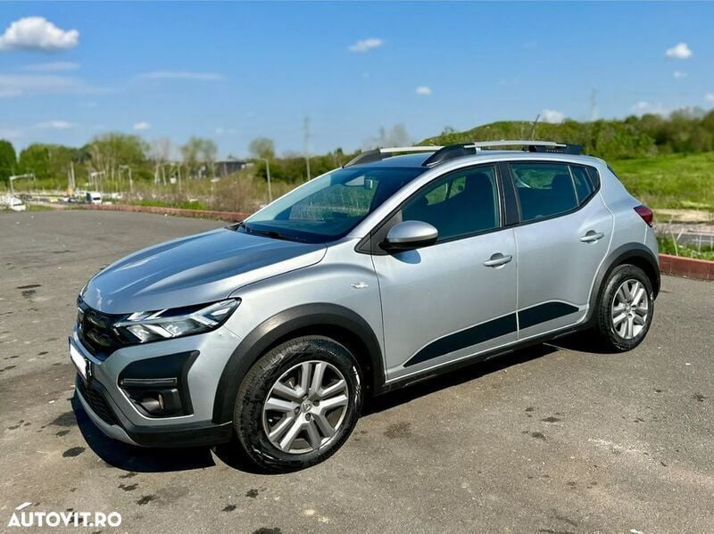 Argint Utilizat 2021 Dacia Sandero Stepway Hatchback | 11.200 EUR (Preț OK) - Imagine 1/4