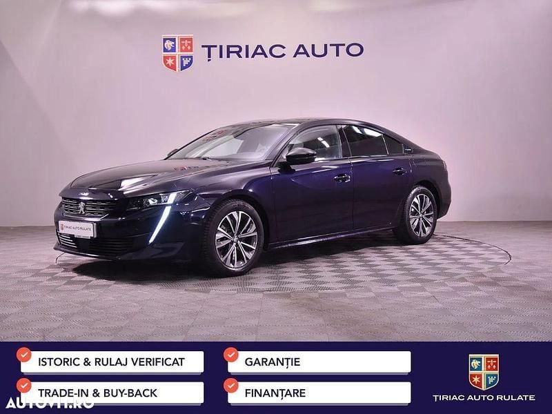 Culoarenegru Utilizat 2022 Peugeot 508 Berlinǎ | 22.990 EUR (Puțin scump) - Imagine 1/4