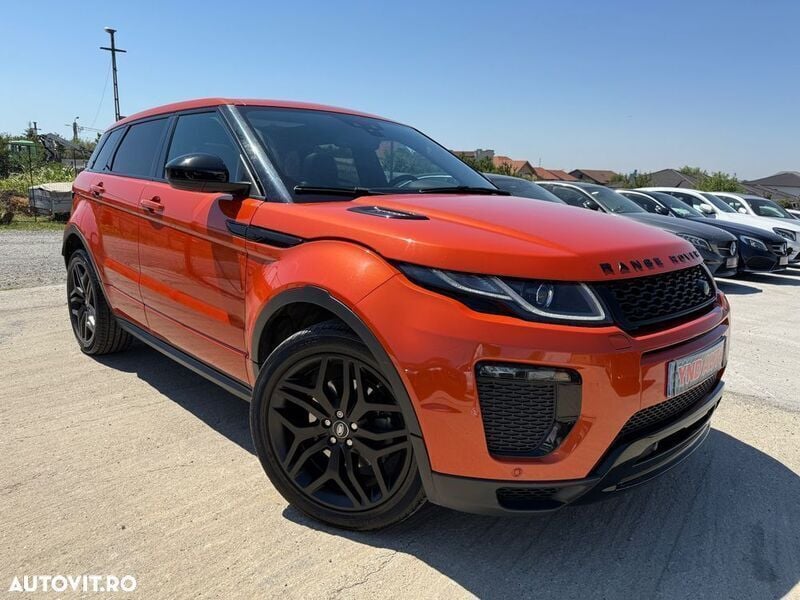 Portocaliu Utilizat 2016 Land Rover Range Rover evoque R-Dynamic SUV | 17.990 EUR (Scump) - Imagine 1/4