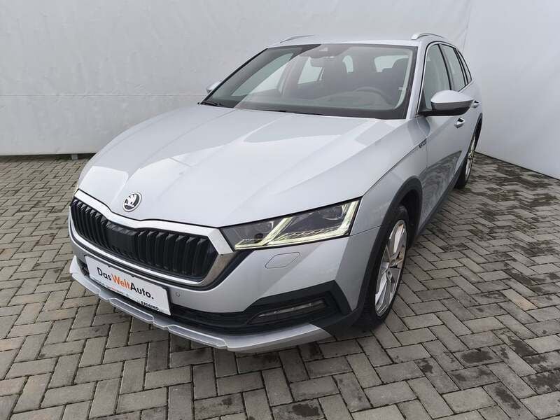 Argintiu metalic Utilizat 2021 Skoda Octavia Break | 26.932 EUR (Scump) - Imagine 1/4