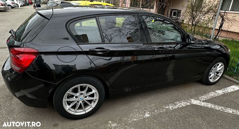 Negru Utilizat 2015 BMW 116 Efficient Dynamics Hatchback | 7.800 EUR - Imagine 1/4