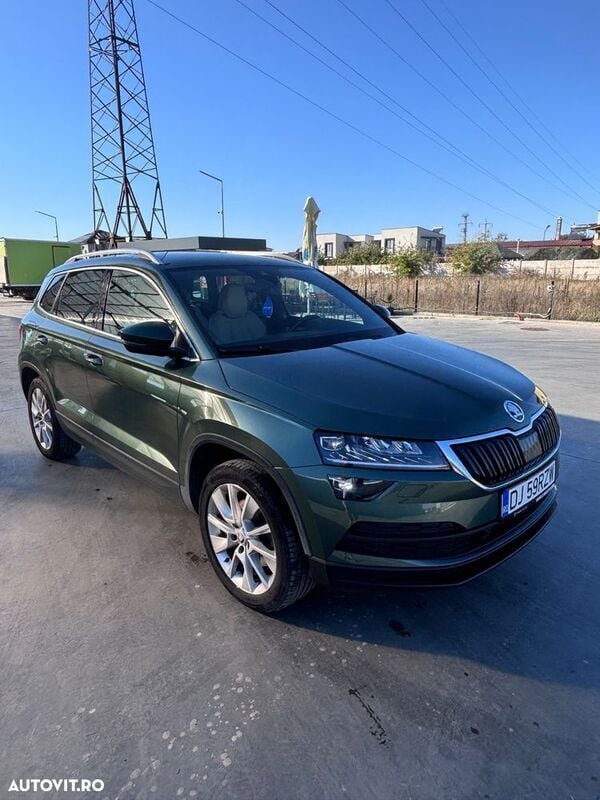 Verde Utilizat 2018 Skoda Karoq SUV | 18.990 EUR (Preț bun) - Imagine 1/4