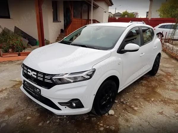 Alb Utilizat 2022 Dacia Sandero Hatchback | 9.998 EUR (Preț bun) - Imagine 1/4