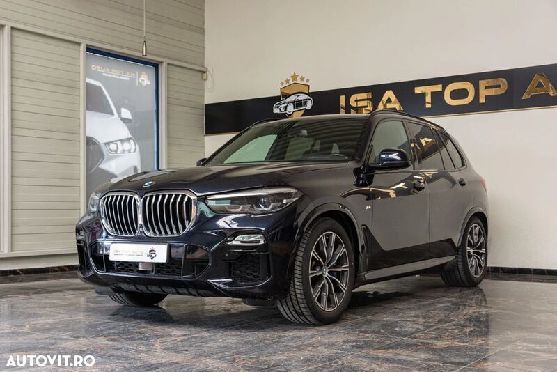 Negru Utilizat 2019 BMW X5 SUV | 39.000 EUR (Preț bun) - Imagine 1/4