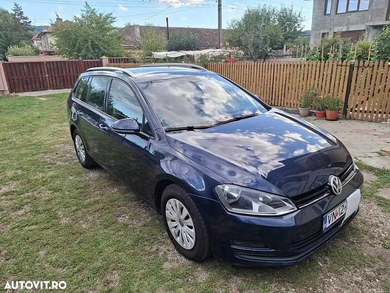 Culoarealbastru Utilizat 2014 VW Golf VII Comfortline Break | 6.250 EUR (Puțin scump) - Imagine 1/4