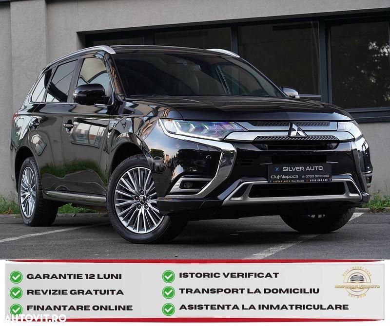 Culoarenegru Utilizat 2019 Mitsubishi Outlander P-HEV Top SUV | 19.900 EUR (Preț OK) - Imagine 1/4