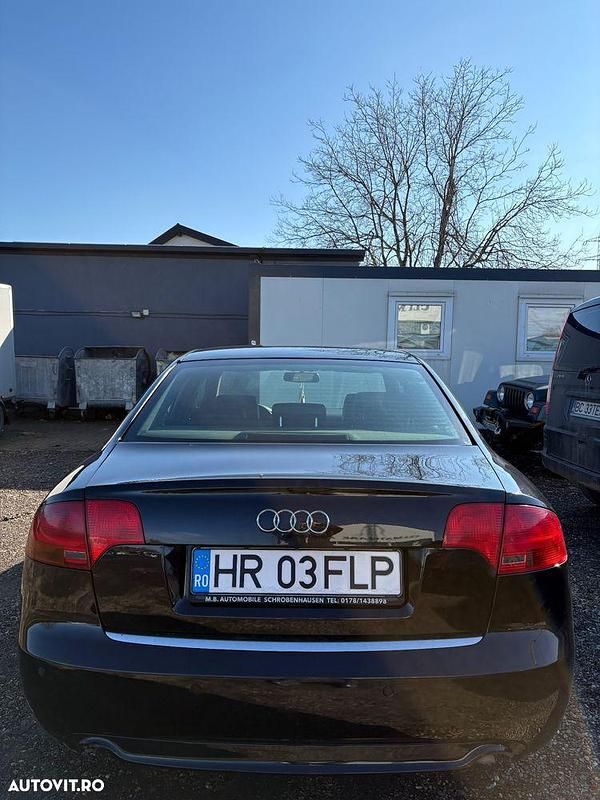 Second-hand Audi A4 S-Line 204 CP (150 kW) 2007 Culoarenegru Hatchback