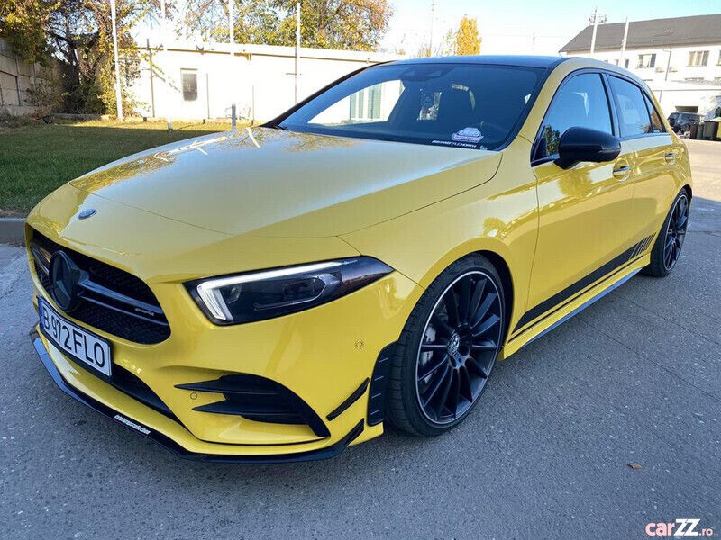 Galben Utilizat 2021 Mercedes A35 AMG AMG Hatchback | 43.900 EUR - Imagine 1/4