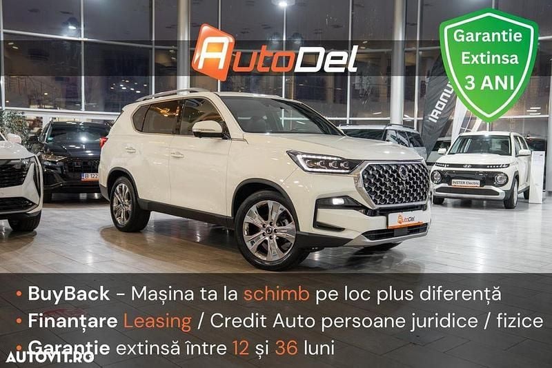 Culoarealb Utilizat 2021 Ssangyong (KGM) Rexton SUV | 27.998 EUR - Imagine 1/4