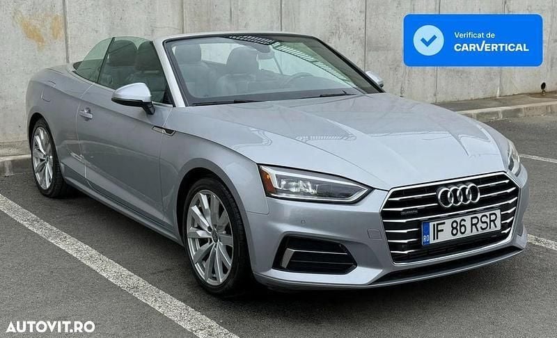 Gri Utilizat 2018 Audi A5 Design Coupe | 25.500 EUR (Preț bun) - Imagine 1/4