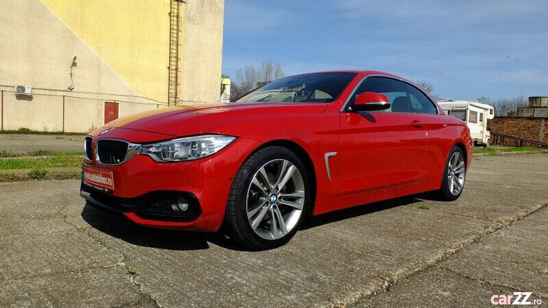 Roșu Utilizat 2016 BMW 420 Luxury Line Cabrio | 26.150 EUR (Preț OK) - Imagine 1/4