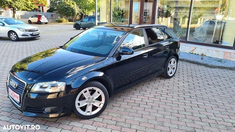 Culoarenegru Utilizat 2009 Audi A3 Sportback S-Line Hatchback | 5.850 EUR (Puțin scump) - Imagine 1/4
