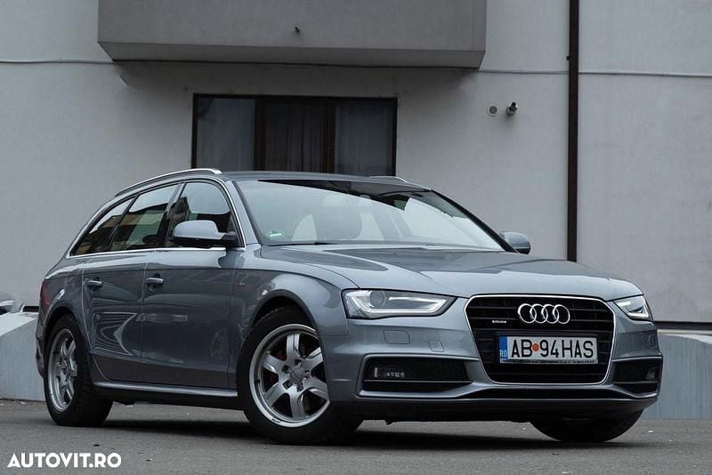 Second-hand Audi A4 S-Line 190 CP (139 kW) 2015 Culoareargint Break