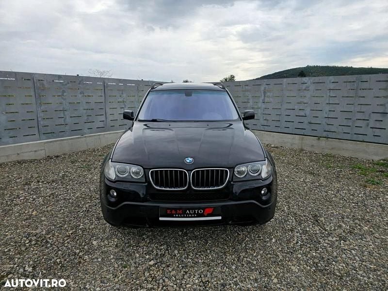 Culoarenegru Utilizat 2008 BMW X3 Exclusive SUV | 6.200 EUR (Preț bun) - Imagine 1/4