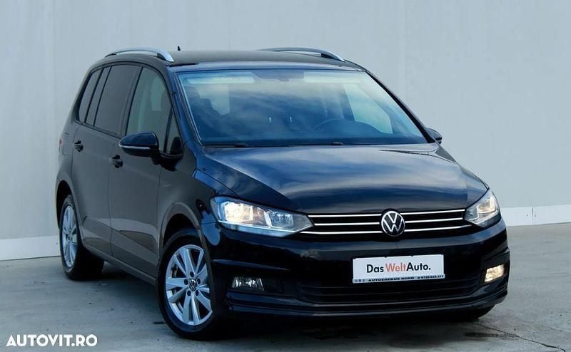 Culoarenegru Second-hand 2020 VW Touran Comfortline Monovolum | 19.490 EUR (Puțin scump) - Imagine 1/4