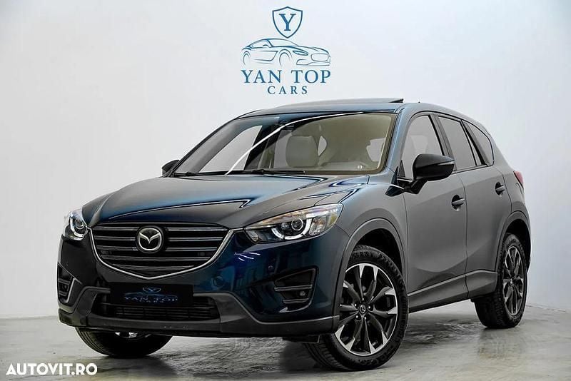 Culoarealbastru Utilizat 2016 Mazda CX-5 Sports-Line SUV | 10.999 EUR (Preț bun) - Imagine 1/4