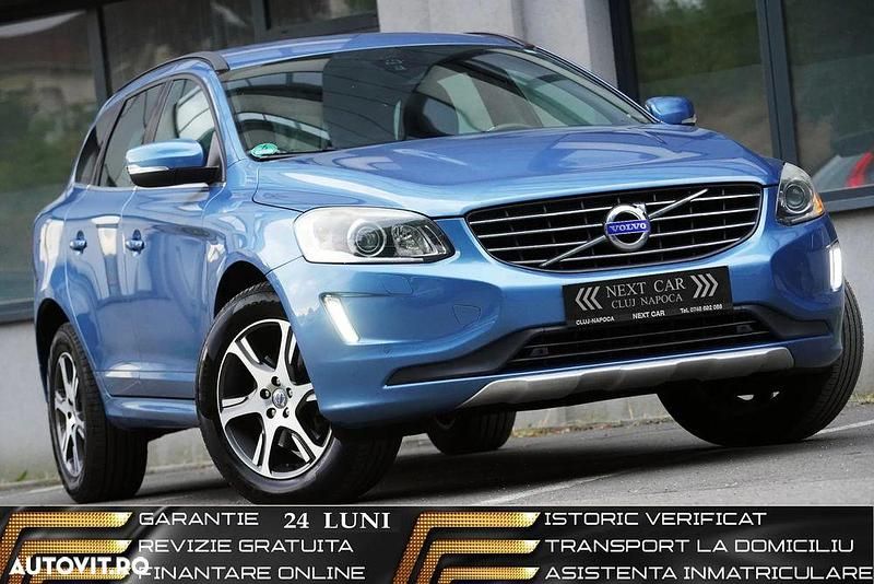 Culoarealbastru Utilizat 2015 Volvo XC60 Summum SUV | 16.550 EUR (Preț bun) - Imagine 1/4