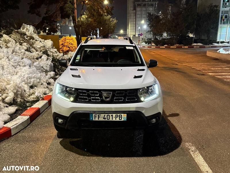 Second-hand Dacia Duster 116 CP (85 kW) 2019 Culoarealb SUV