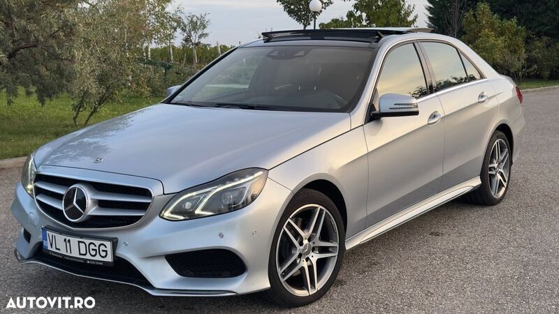 Gri Utilizat 2015 Mercedes E300 Avantgarde Berlinǎ | 18.000 EUR - Imagine 1/4