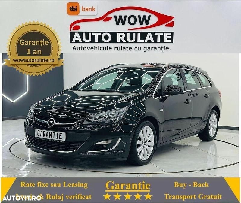 Culoarenegru Second-hand 2014 Opel Astra Energy Break | 5.490 EUR (Preț OK) - Imagine 1/4