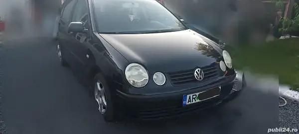 Negru Utilizat 2004 VW Polo Hatchback | 1.250 EUR (Preț bun) - Imagine 1/4