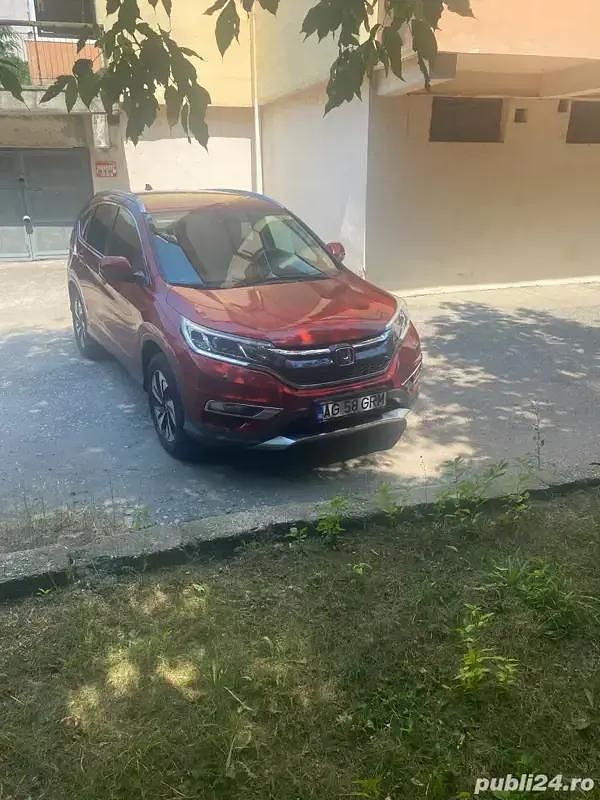 Rosu Utilizat 2015 Honda CR-V SUV | 12.500 EUR (Super Preț) - Imagine 1/4