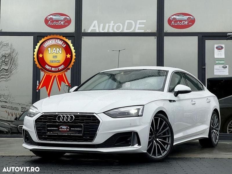 Second-hand Audi A5 Advanced 204 CP (150 kW) 2021 Culoarealb Coupe