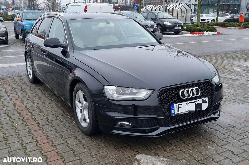 Culoarenegru Utilizat 2013 Audi A4 Break | 7.490 EUR (Preț bun) - Imagine 1/4