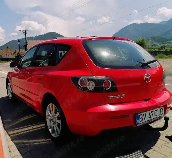 Rosu Utilizat 2007 Mazda 3 Hatchback | 2.600 EUR (Preț OK) - Imagine 1/4
