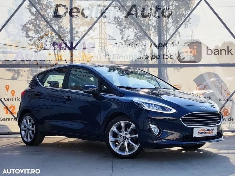 Albastru Utilizat 2020 Ford Fiesta Titanium Hatchback | 11.990 EUR (Preț OK) - Imagine 1/4