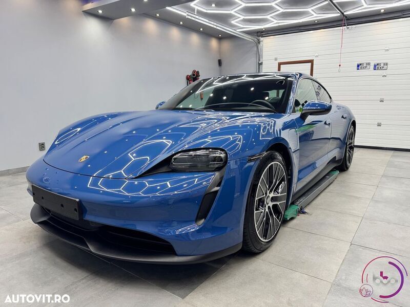 Albastru Utilizat 2023 Porsche Taycan Berlinǎ | 59.900 EUR - Imagine 1/4