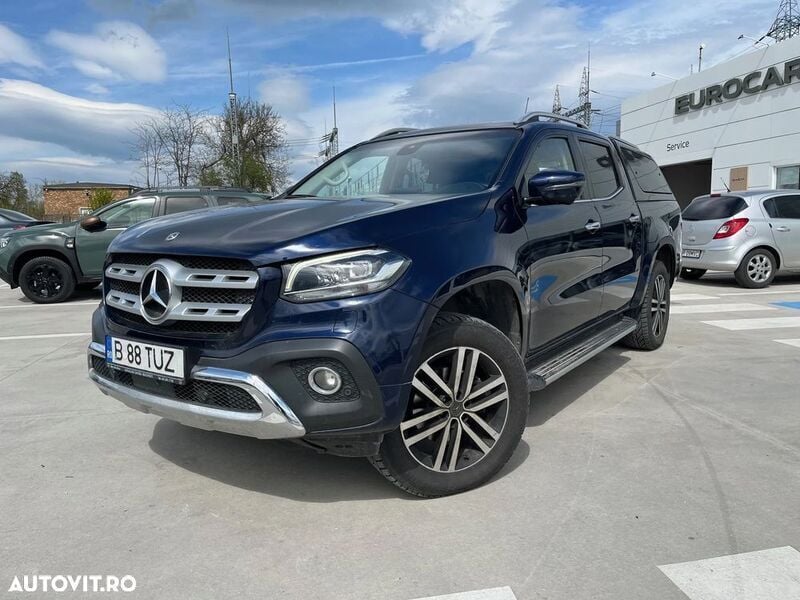 Albastru Utilizat 2019 Mercedes X250 Progressive Pickup | 26.990 EUR - Imagine 1/4