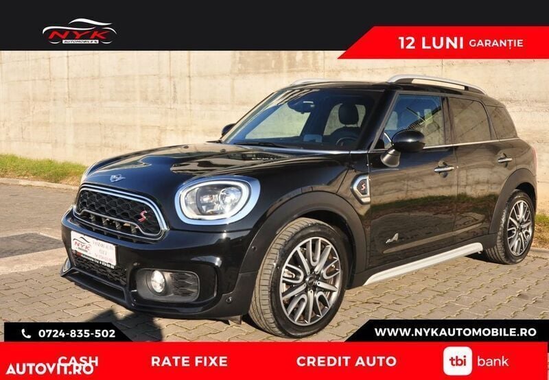 Negru Utilizat 2017 Mini John Cooper Works Countryman SUV | 15.499 EUR - Imagine 1/4