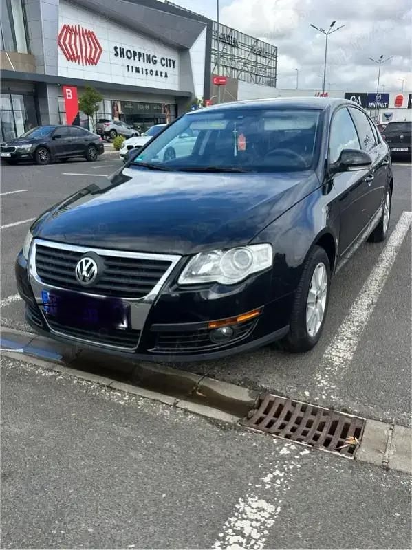 Negru Utilizat 2008 VW Passat Berlinǎ | 4.500 EUR (Puțin scump) - Imagine 1/4