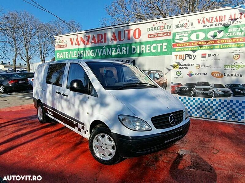 Alb Utilizat 2008 Mercedes Vito Monovolum | 6.499 EUR (Preț OK) - Imagine 1/4