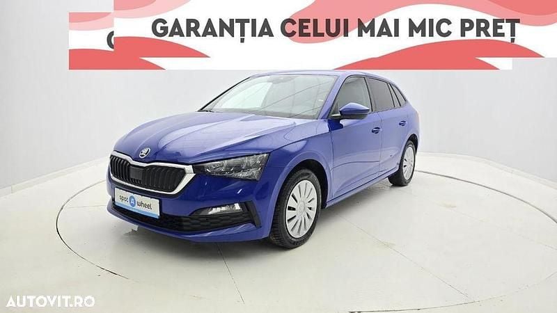 Culoarealbastru Utilizat 2020 Skoda Scala Ambition Hatchback | 11.450 EUR (Preț OK) - Imagine 1/3