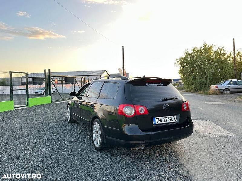 Negru Utilizat 2007 VW Passat Break | 2.300 EUR (Preț bun) - Imagine 1/4