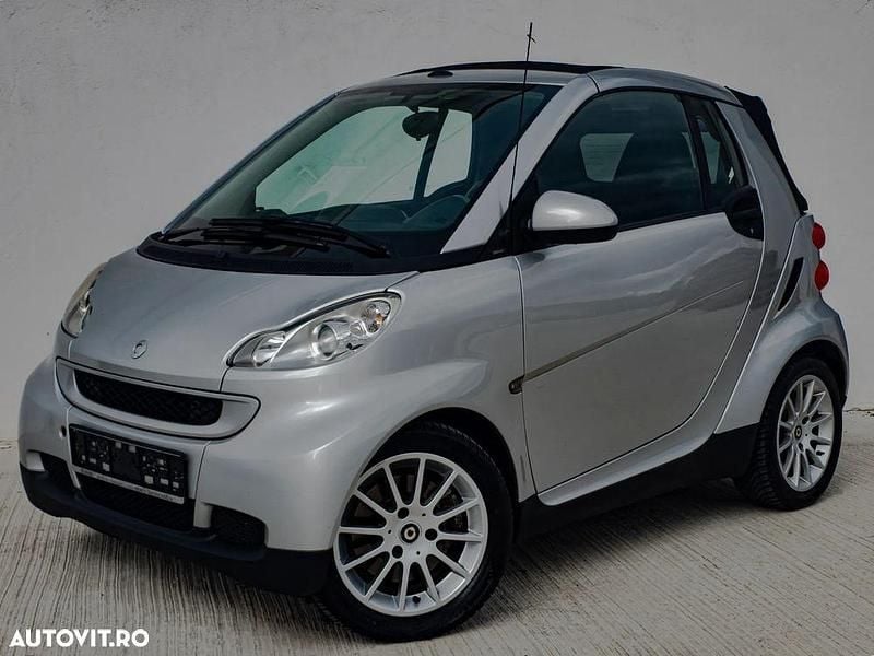 Culoareargint Utilizat 2008 Smart ForTwo Cabrio Passion Cabrio | 3.499 EUR - Imagine 1/4