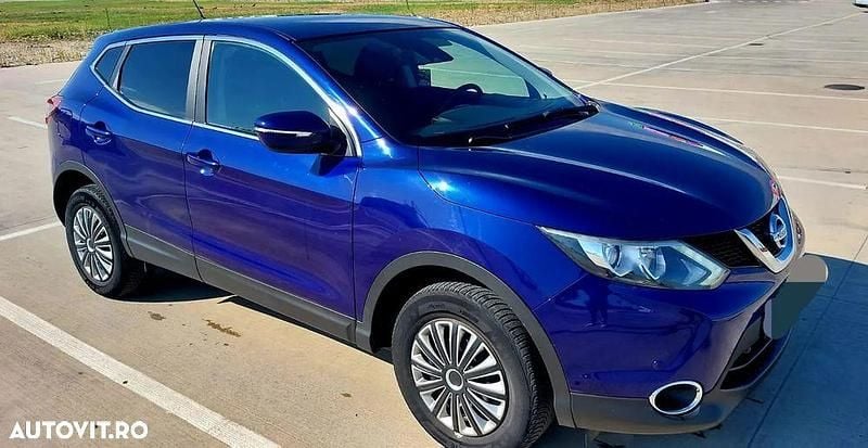 Culoarealbastru Utilizat 2015 Nissan Qashqai Acenta SUV | 8.300 EUR (Preț bun) - Imagine 1/4