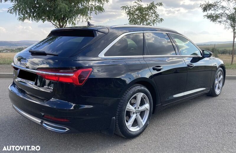 Negru Utilizat 2020 Audi A6 Sport Break | 24.999 EUR (Super Preț) - Imagine 1/4