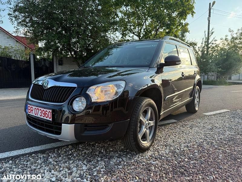 Negru Utilizat 2013 Skoda Yeti SUV | 6.790 EUR (Preț OK) - Imagine 1/4