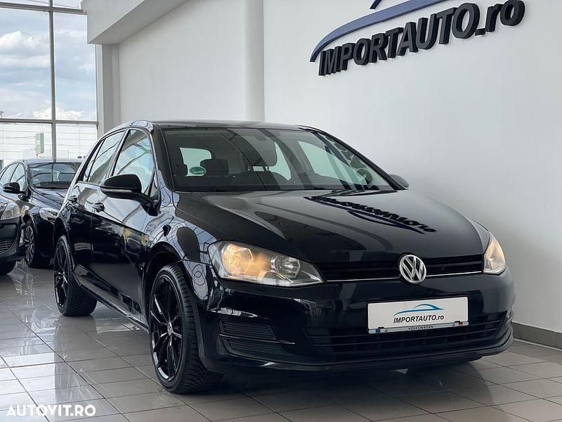 Culoarenegru Utilizat 2014 VW Golf VII Comfortline Hatchback | 7.250 EUR (Preț OK) - Imagine 1/4