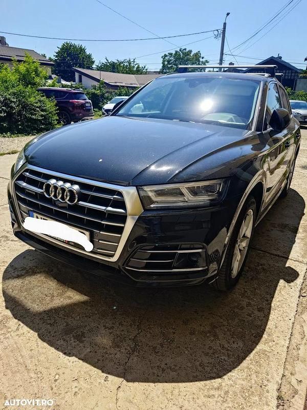 Negru Utilizat 2019 Audi Q5 Design SUV | 28.500 EUR (Preț OK) - Imagine 1/4