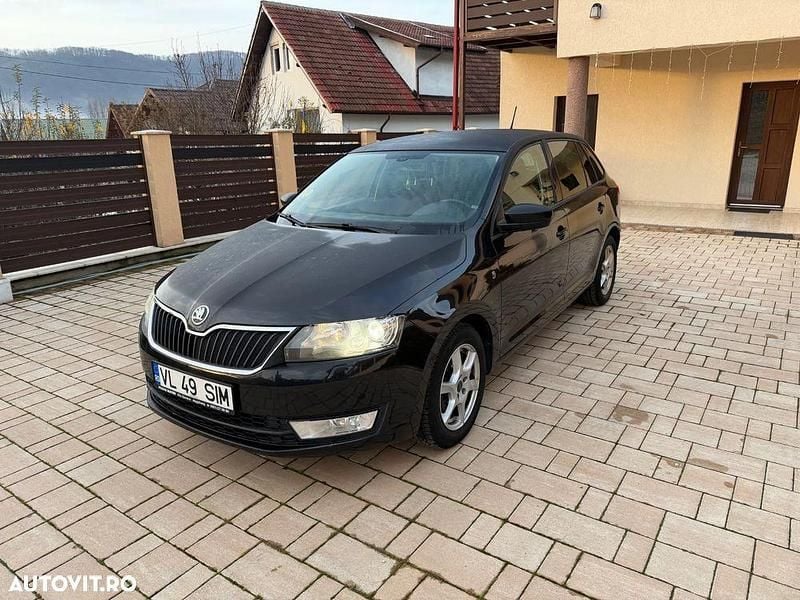 Second-hand Skoda Rapid Elegance 105 CP (77 kW) 2014 Culoarenegru Hatchback