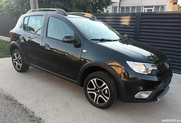 Negru Utilizat 2019 Dacia Sandero Stepway Hatchback | 7.499 EUR (Preț OK) - Imagine 1/4