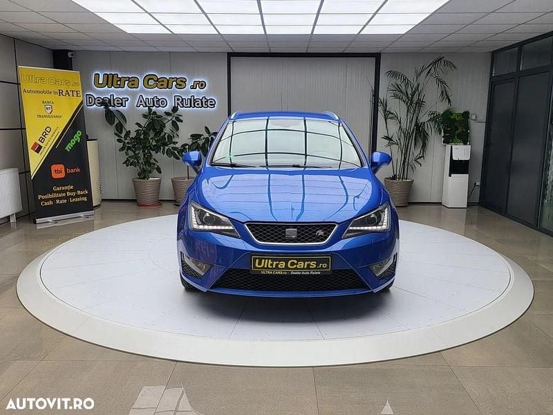 Albastru Utilizat 2012 Seat Ibiza ST FR Break | 6.950 EUR (Scump) - Imagine 1/4